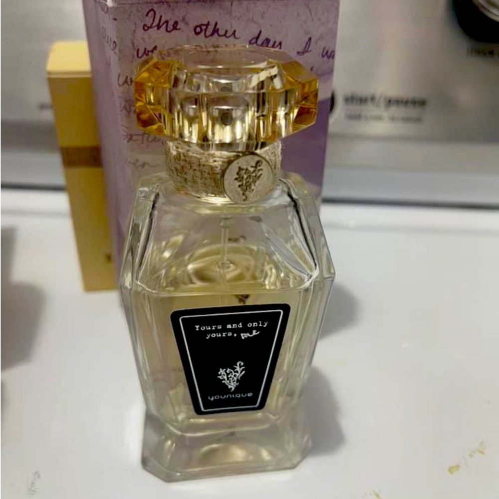 YOUNIQUE! YOURS And Only Yours, ME  lAbout 1/4 used. Goes for $50 on the site.